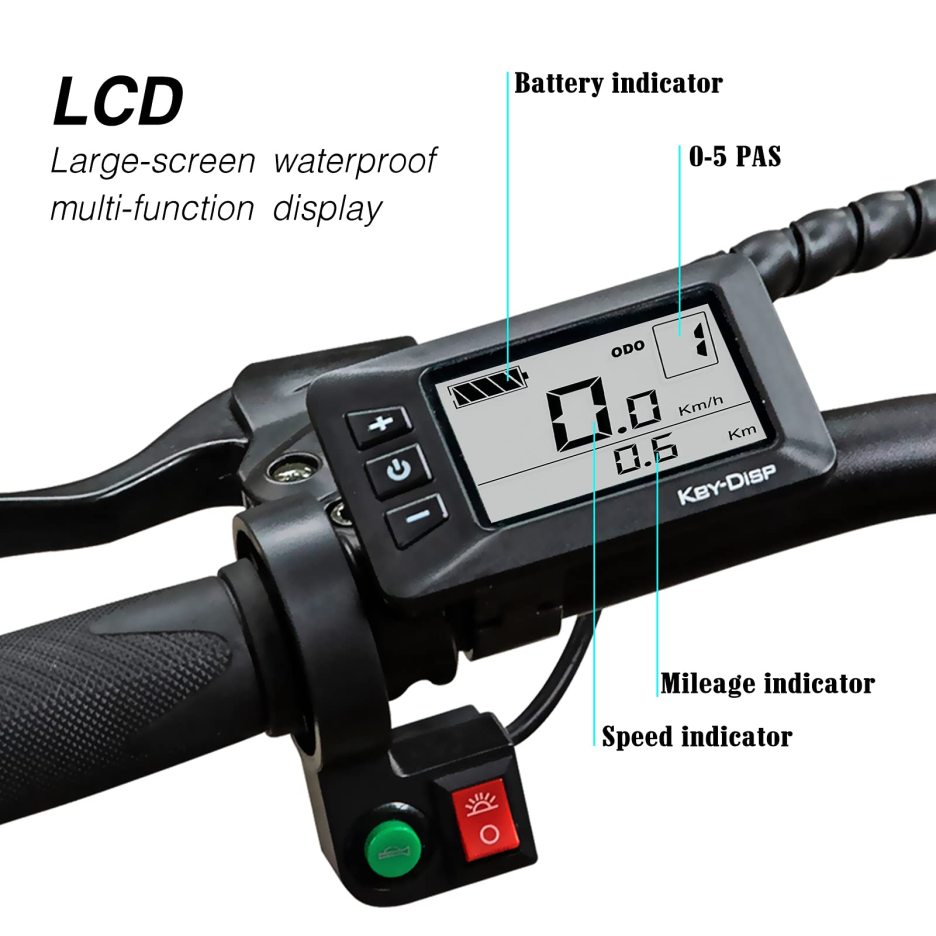 ESKUTE Electric City Bike 28”Electric Bicycle 250W with Removable Li-Ion Battery 36V 10A for Adults, Shimano 7 Speed Transmission Gears Double Disc Brake