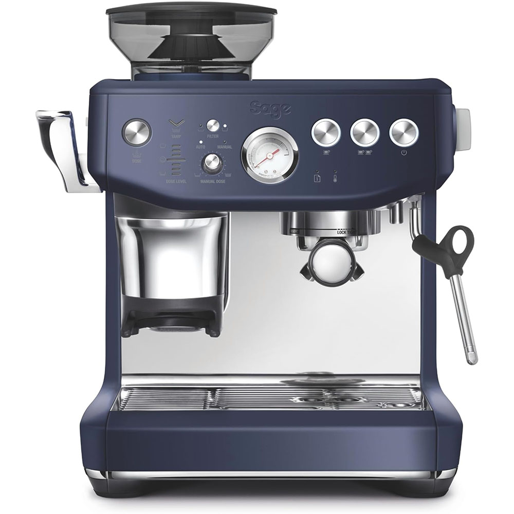 Breville the Barista Express Impress espresso machine with grinder and milk frother