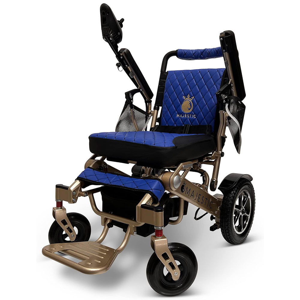 Majestic IQ-7000,Lightweight foldable electric wheelchair for the elderly, durable and ultra-light wheelchair