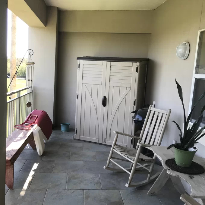 【Storage Shed】4x3 ft Plastic Vertical Tool Shed