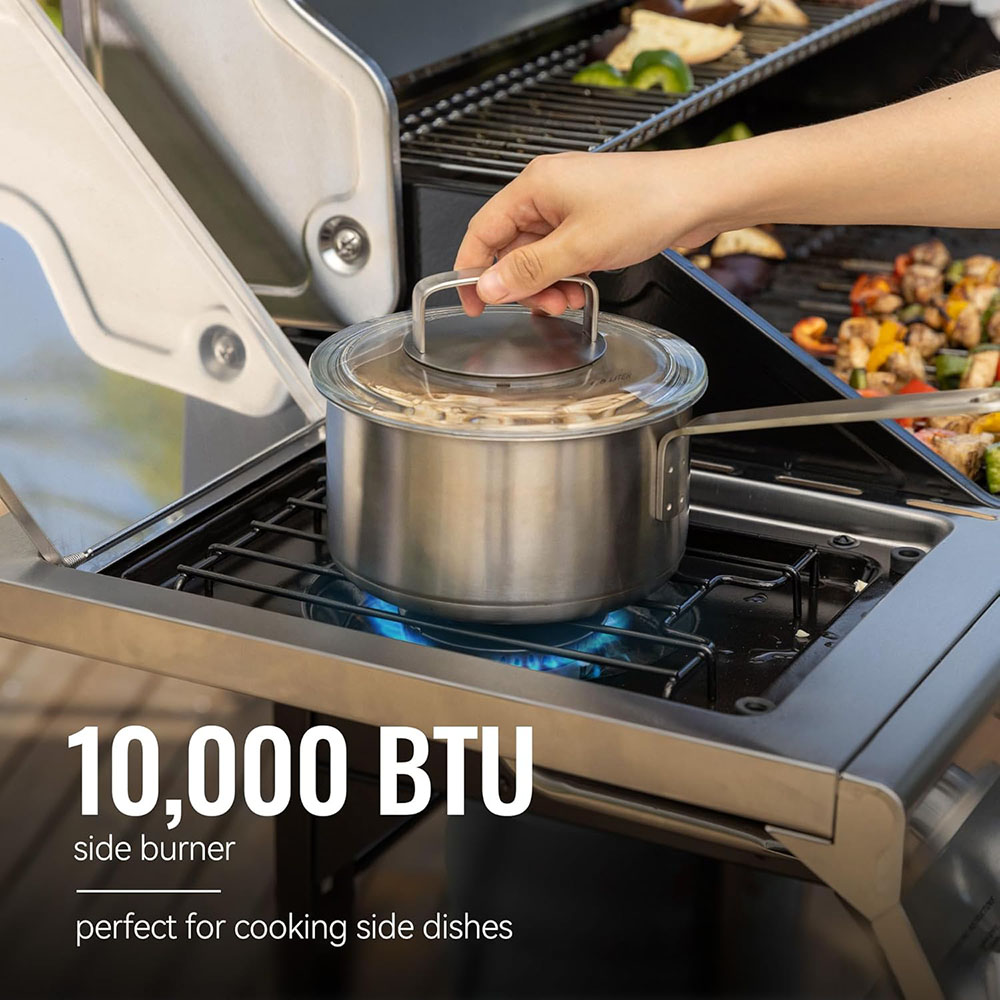 Royal Gourmet GA5401T 5-Burner Propane Gas Grill with Sear Burner and Side Burner