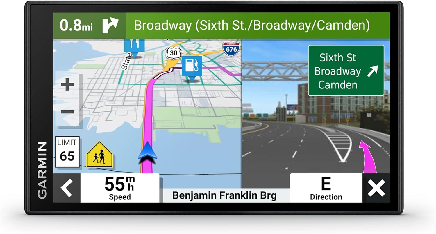 Garmin DriveSmart 86, 8-inch Car GPS Navigator with Bright, Crisp High-resolution Maps and Garmin Voice Assist