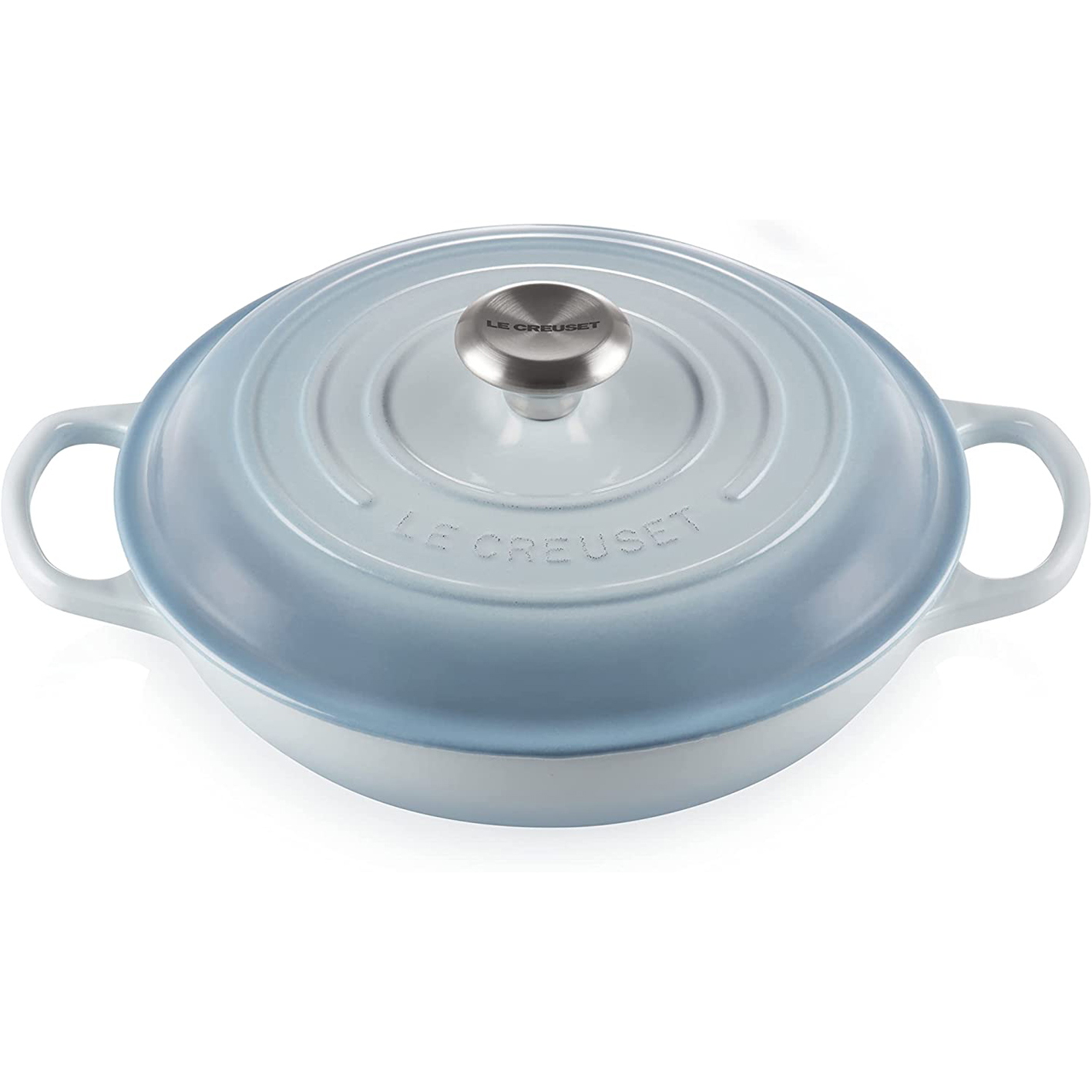 Le Creuset Shallow Casserole/Braiser With Lid, 26 cm, 2 Litres